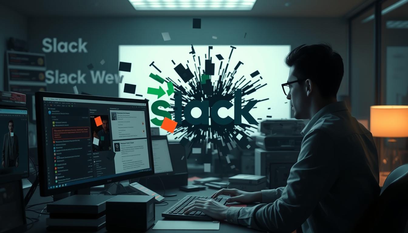 slack 表示がおかしい