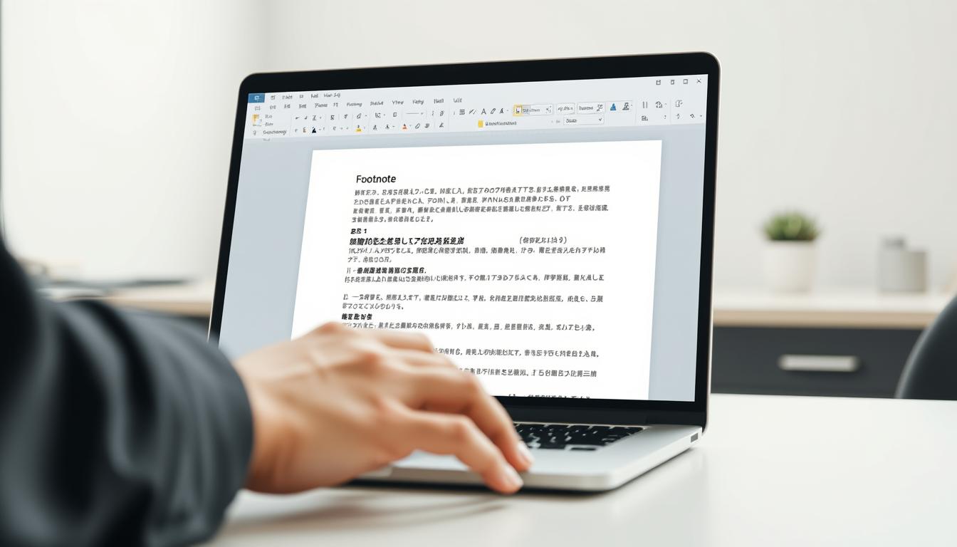 word 脚注 入れ方