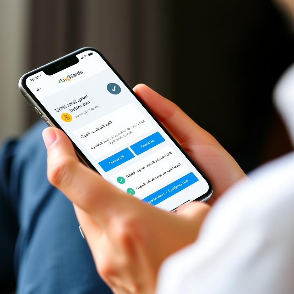 المشاركة في الاستطلاعات عبر تطبيق DigiWards
