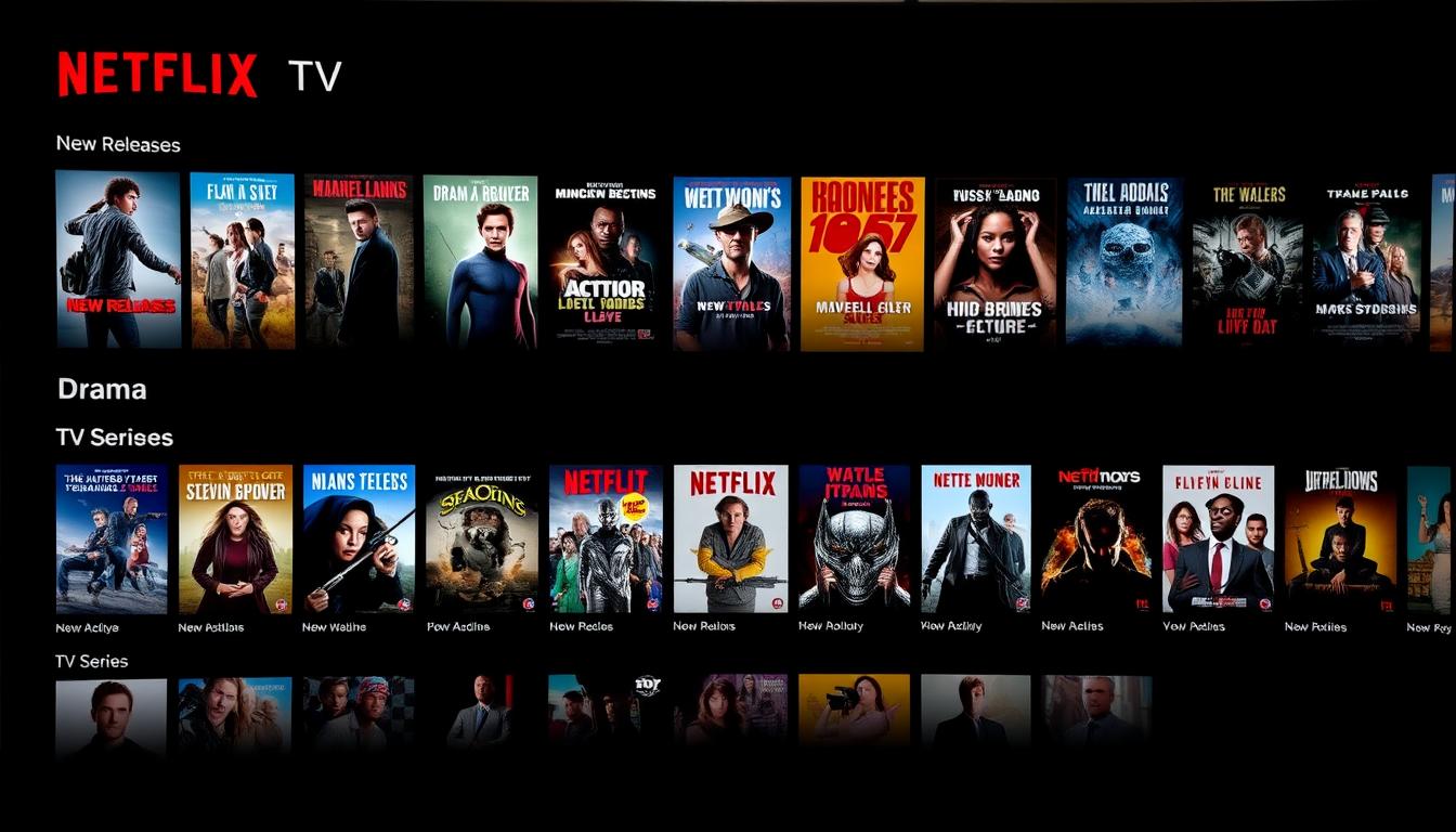 1 Year IPTV Subscription 6 NomadTVs IPTV on-demand movie and series selection interface