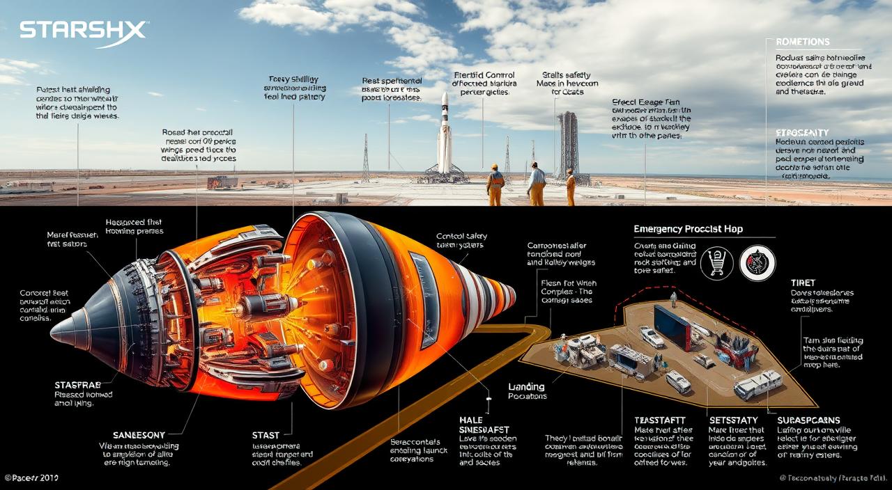 SpaceX Starship flight safety measures