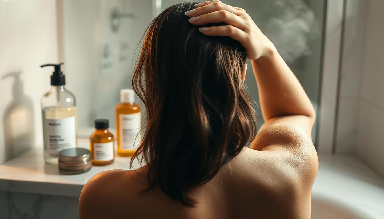 oily hair care routine
