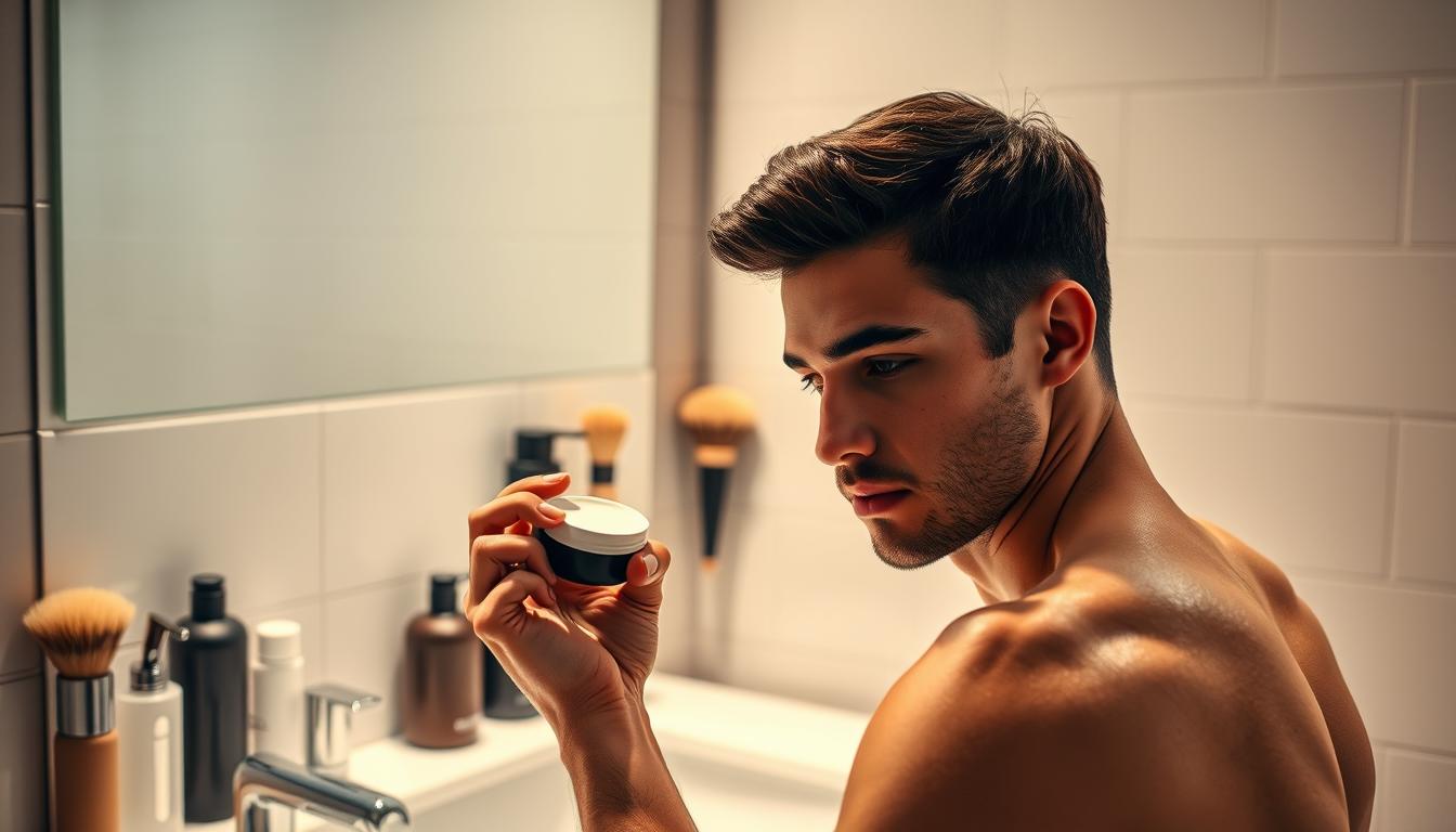 men's skincare routine