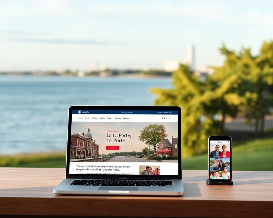 web design in La Porte Indiana