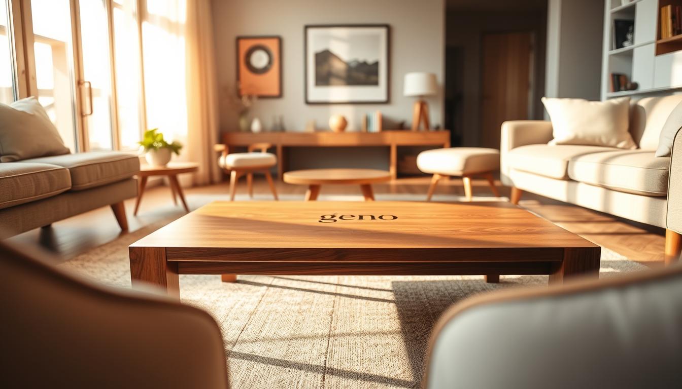 low modern coffee table