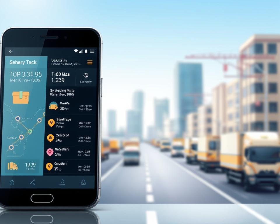 shipping delivery tracking information