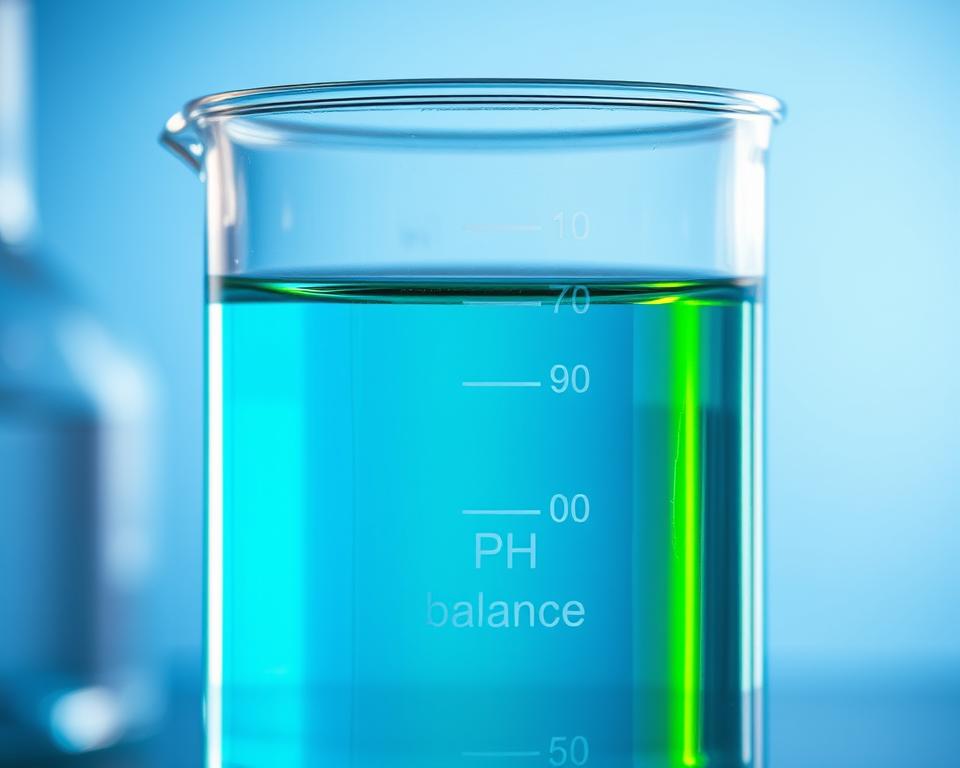 pH balance in sanitizing solutions