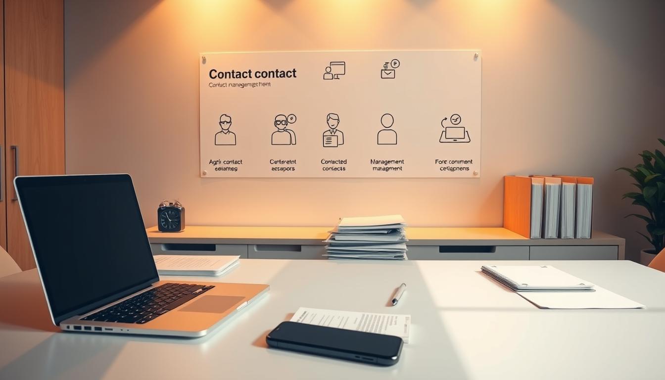 Manage contacts