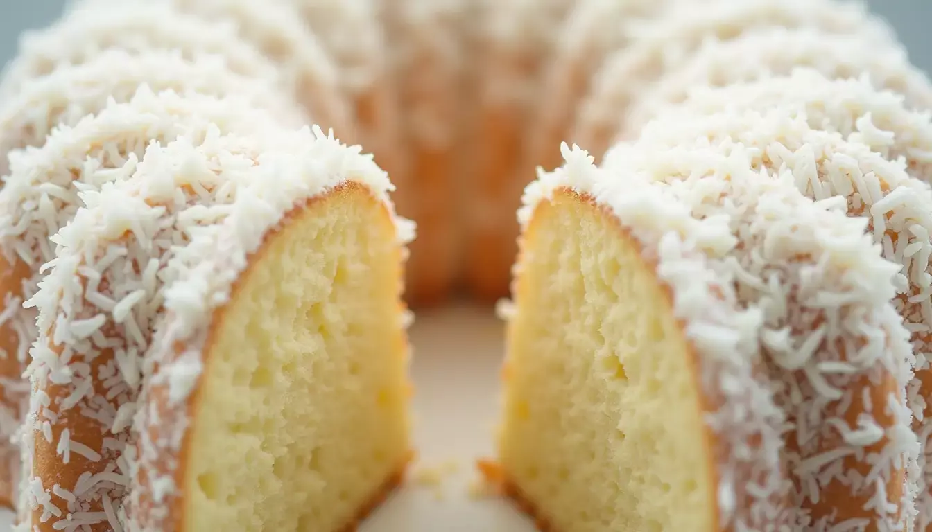 Delicious Tom Cruise Coconut Cake copycat recipe