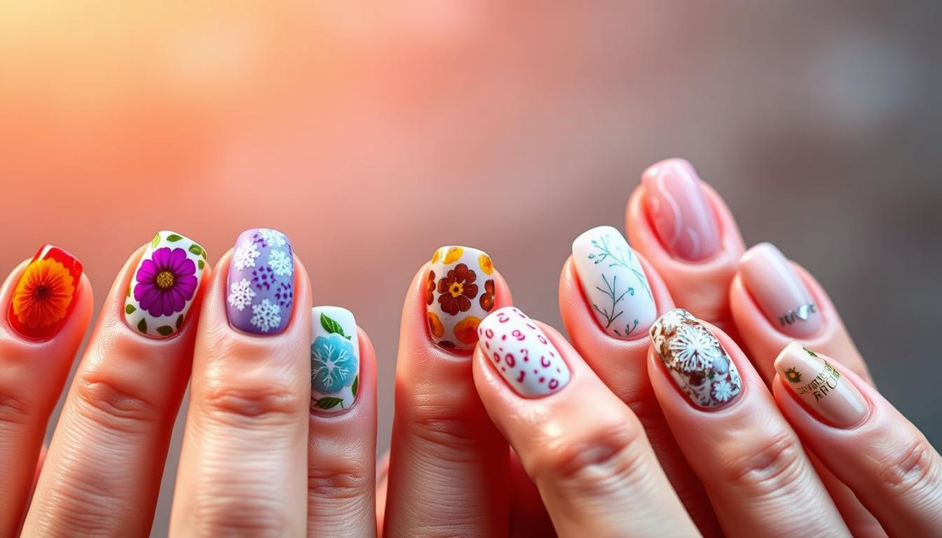 seasonal nail inspo