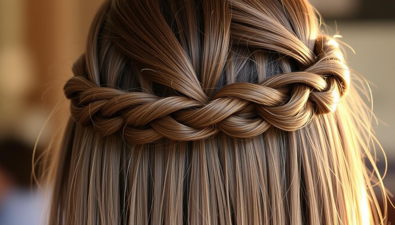 simple hairstyles for straight hair