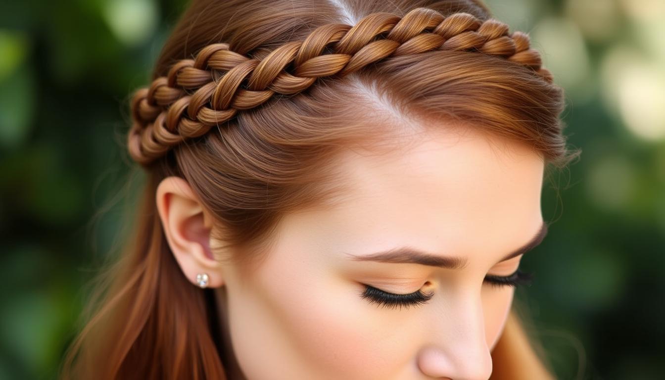 crown braids