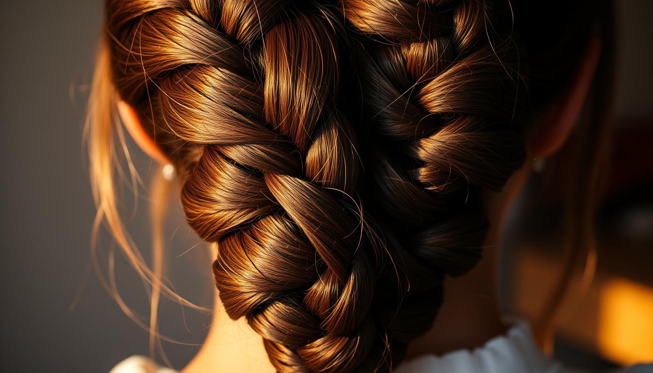 braided ponytails