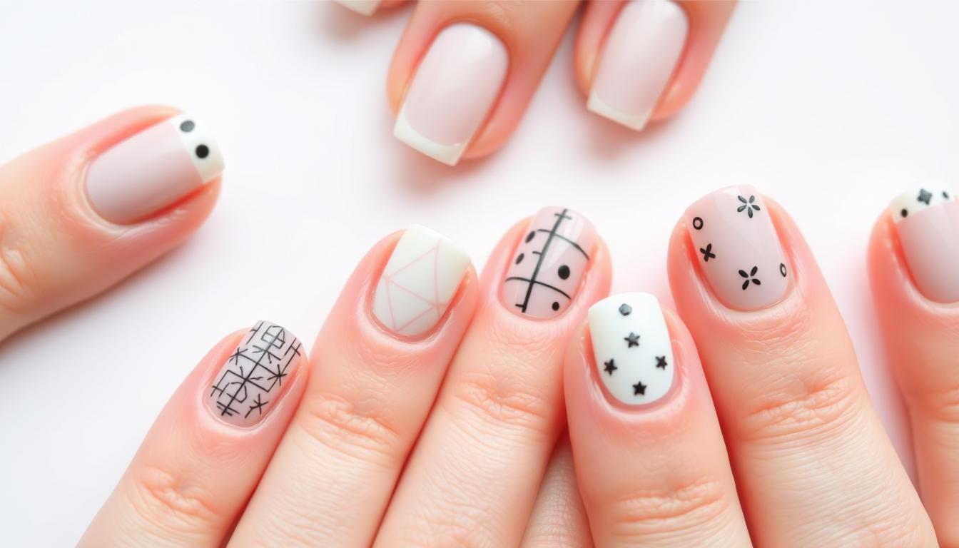 DIY nail art techniques for short nails
