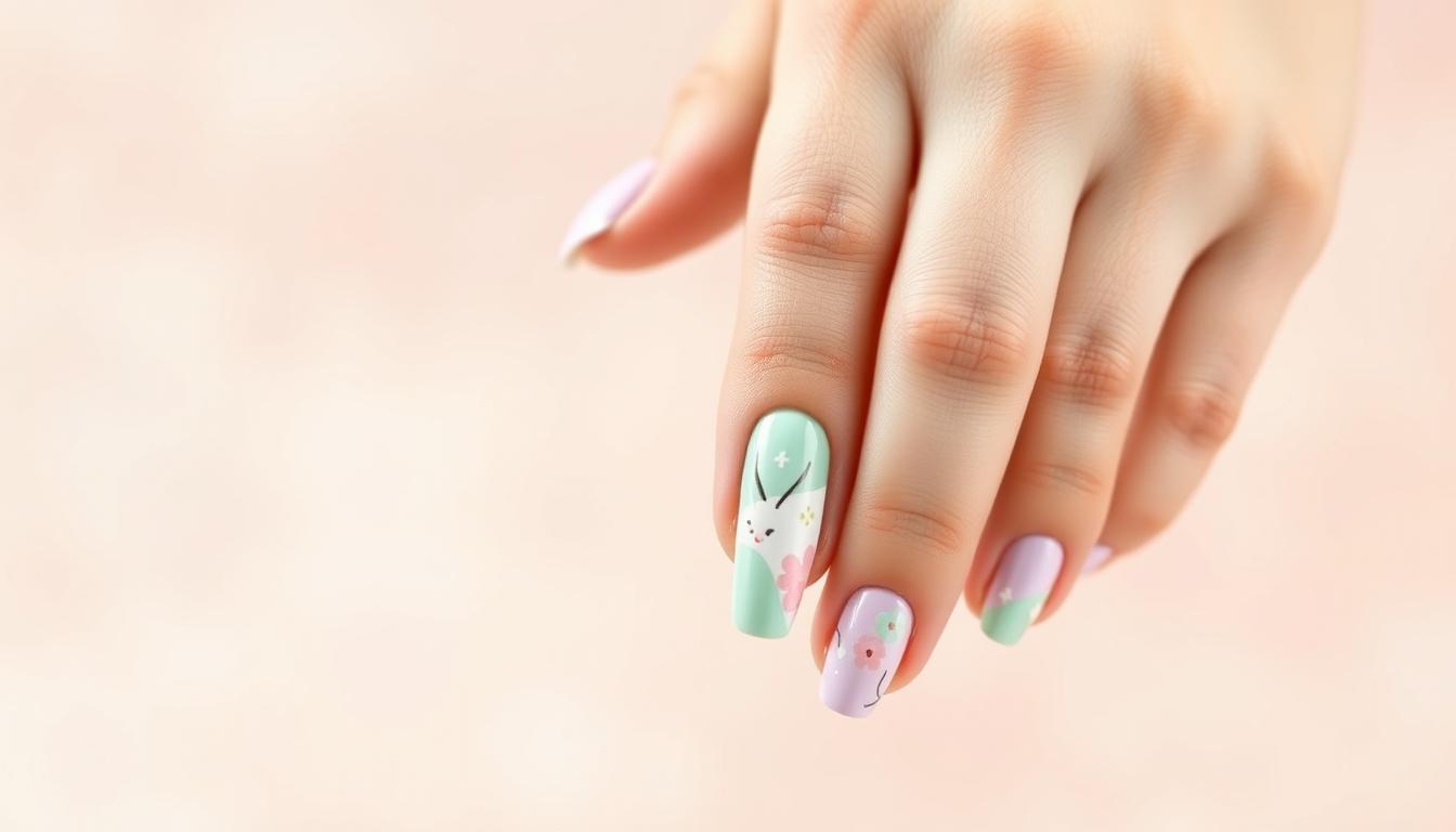 pastel nail art designs