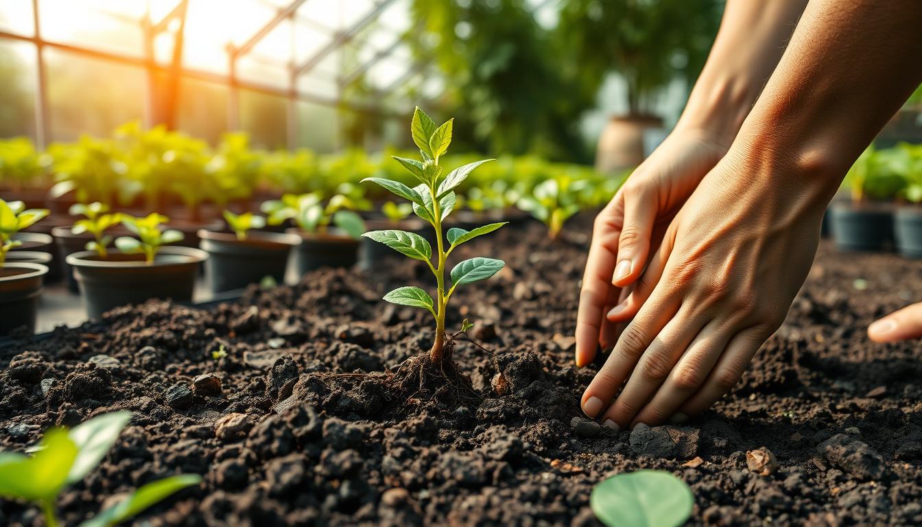 تقنيات زراعة الشتلات
