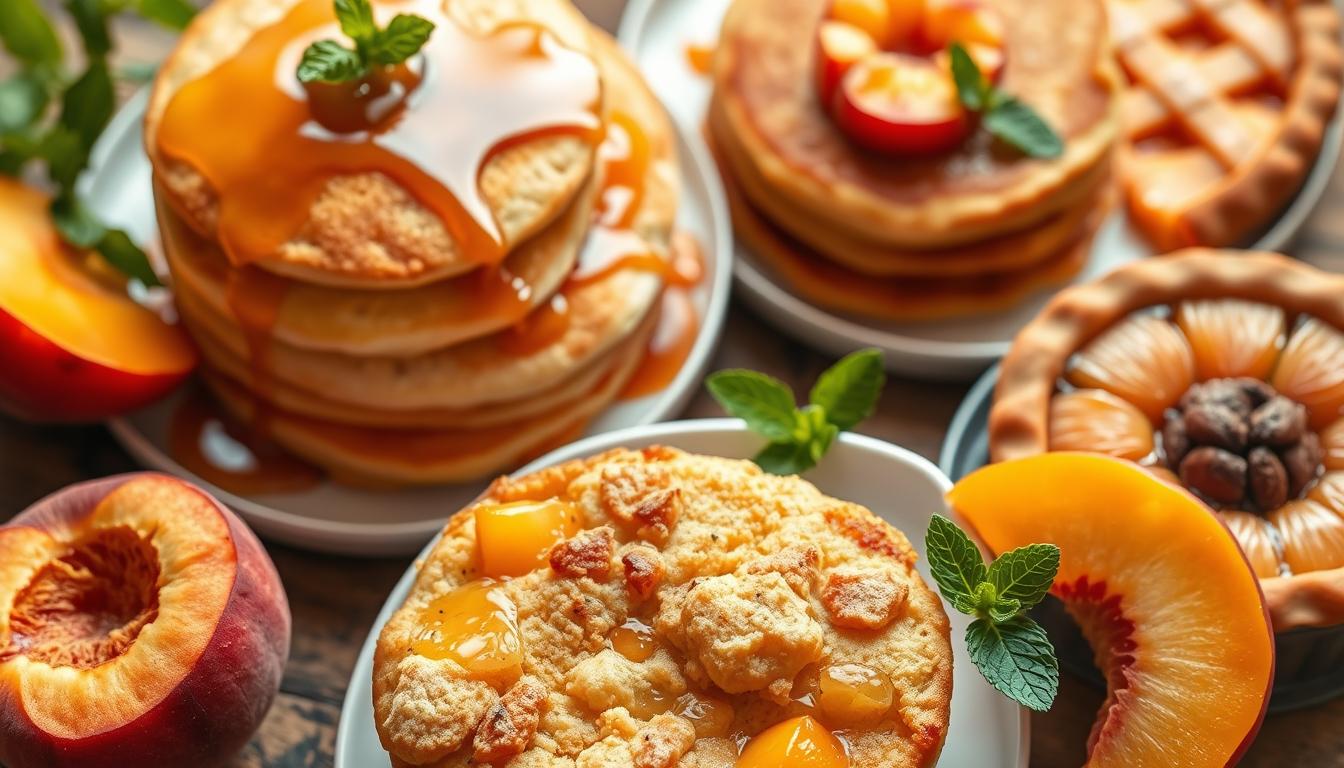 peach desserts