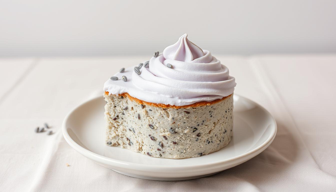 London Fog Cake with Earl Grey tea and lavender
