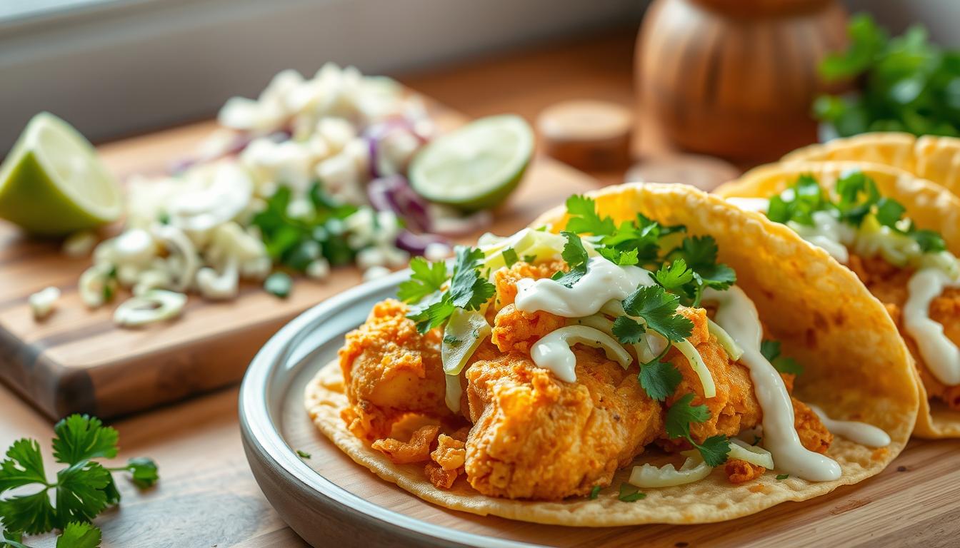 homemade fish tacos