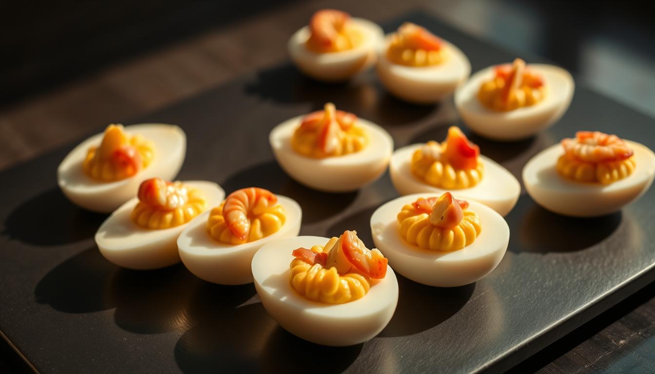 gourmet deviled eggs
