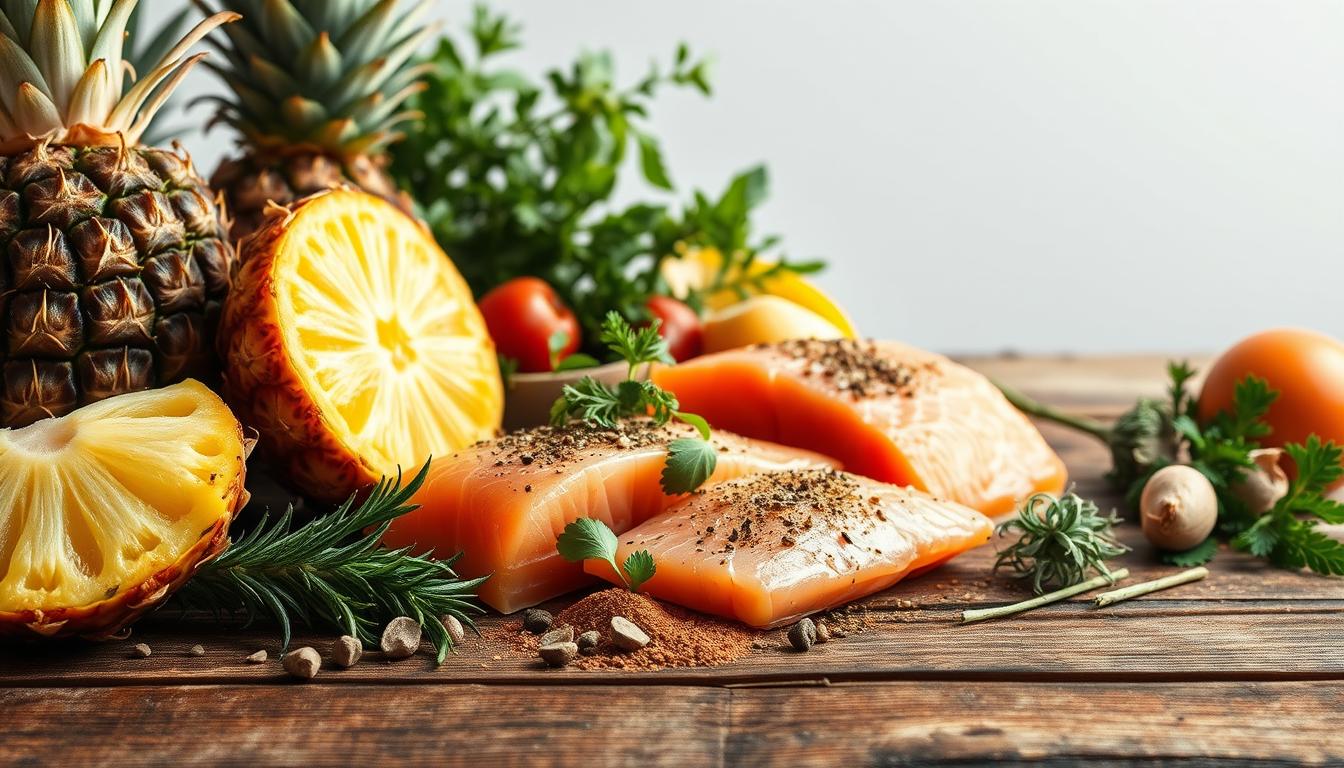 pineapple salmon ingredients