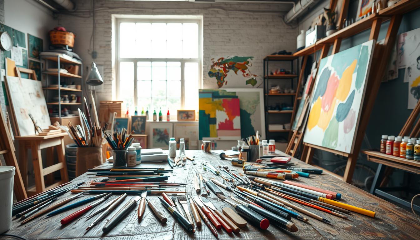 Alat dan Medium Seni Lukis Kontemporer