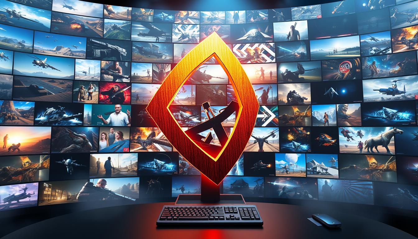 A vast, awe-inspiring computer display showcases a diverse array of Unity-powered PC games, from sprawling open-world adventures to precision-driven shooters and immersive simulations. In the foreground, a sleek, metallic Unity logo shines with a warm, ambient glow, symbolizing the engine's versatility and widespread adoption. The middle ground features detailed, high-resolution screenshots from various game genres, each one a testament to Unity's ability to create visually stunning and technically proficient experiences. The background is shrouded in a soft, atmospheric haze, creating a sense of depth and emphasizing the unity (no pun intended) of the Unity ecosystem. The overall composition conveys the engine's pivotal role in shaping the dynamic and ever-evolving PC gaming landscape.