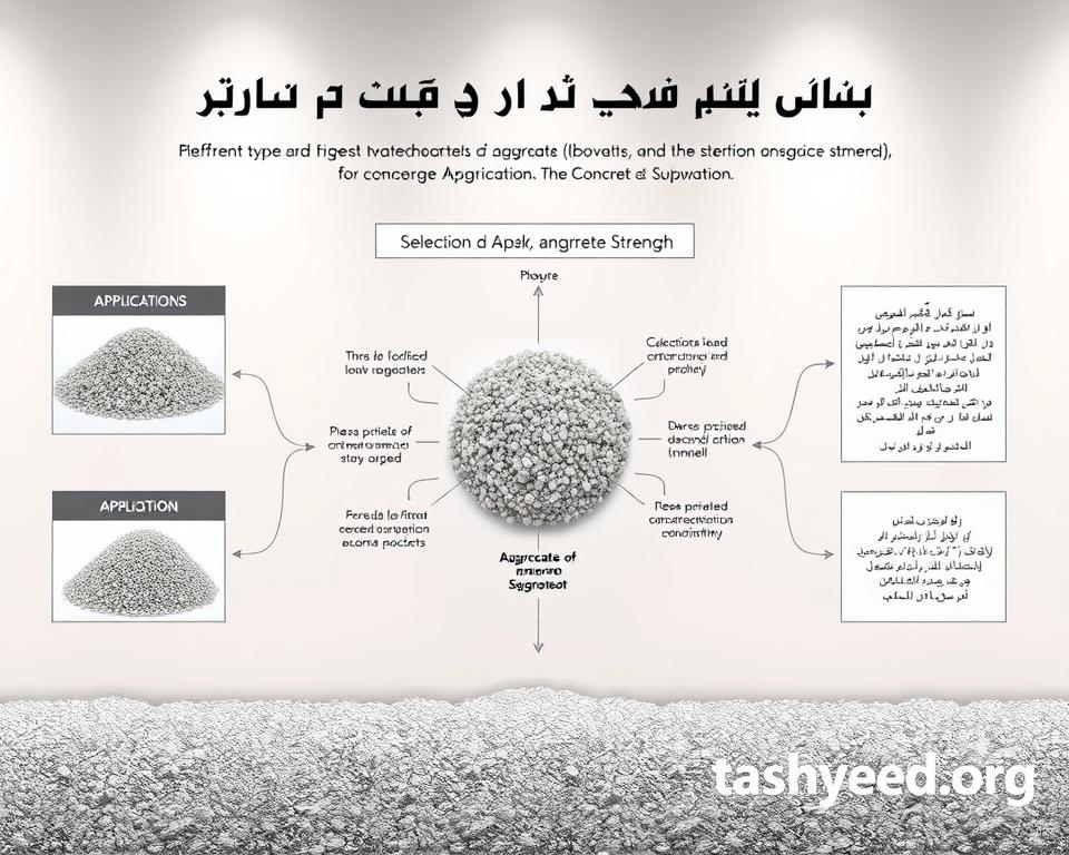 معايير اختيار الركام المناسب للمشاريع المختلفة