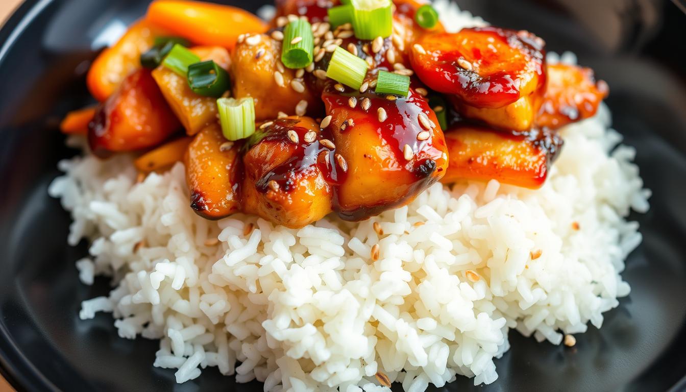 Asian Chicken Over Rice Recipes