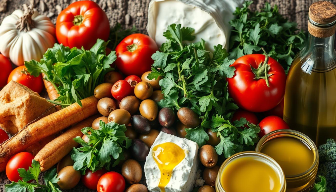 Mediterranean diet foods