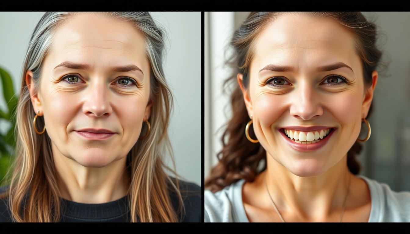 7-Day Healthy Eating Challenge for Natural Detox Before and after transformation showing the benefits of completing the 7-Day Healthy Eating Challenge