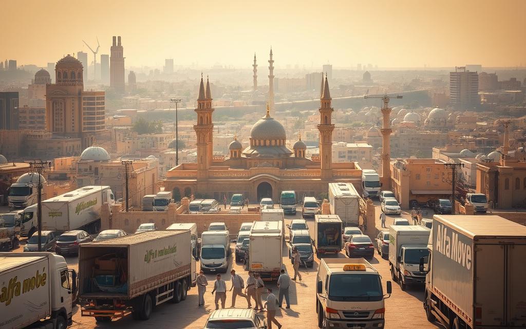 نقل عفش المدينة المنورة شركة ألفا موف