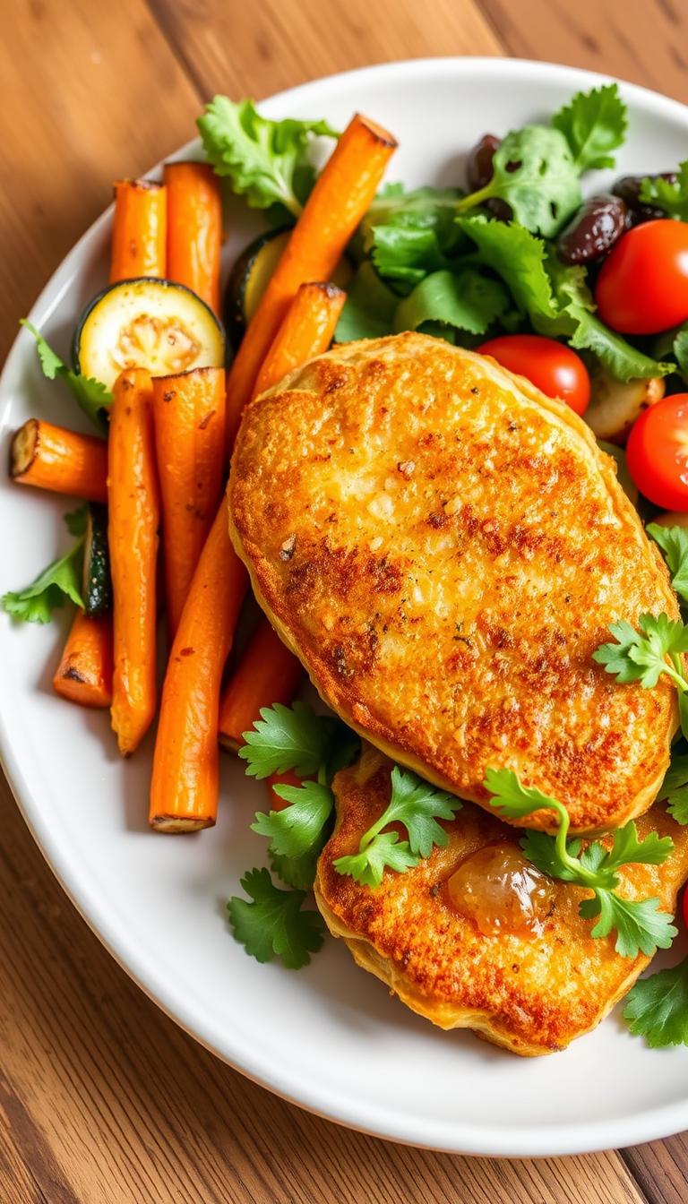 simple baked chicken cutlet recipe side dishes