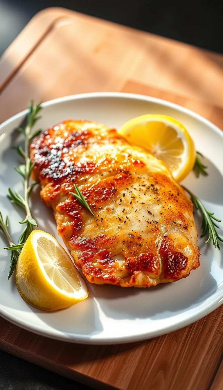 easy baked chicken cutlet recipe