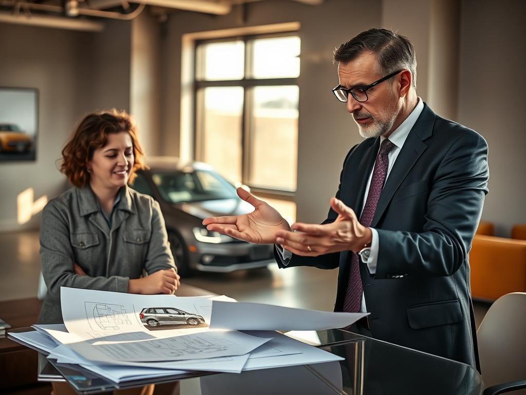 How a Lemon Law Attorney Can Help You with Defective Vehicles 2 Lemon law attorney consulting on vehicle defects