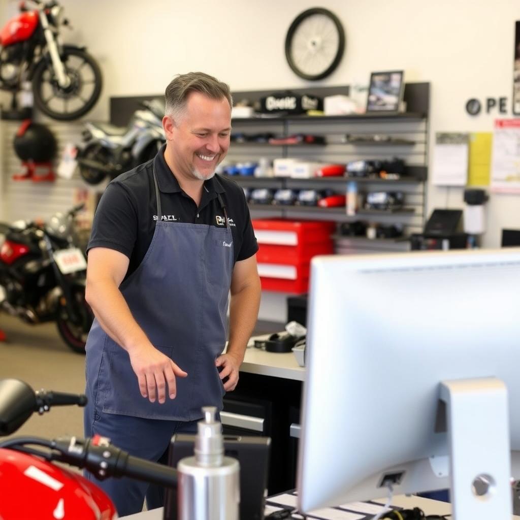 Customer service at Motorbike Wreckers Logan