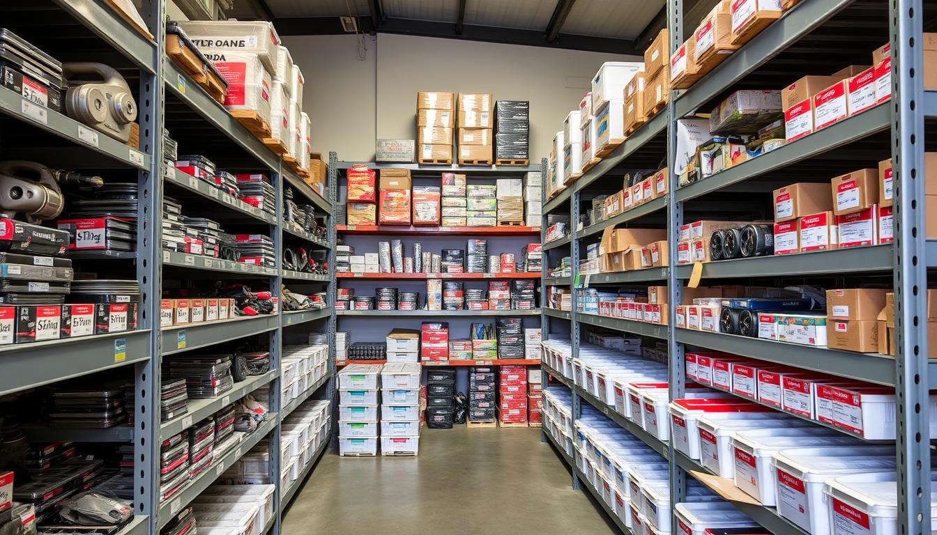 Japanese motorcycle parts inventory at Motorbike Wreckers Logan