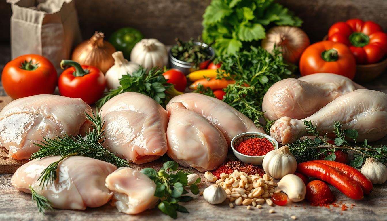 essential ingredients for chicken recipes