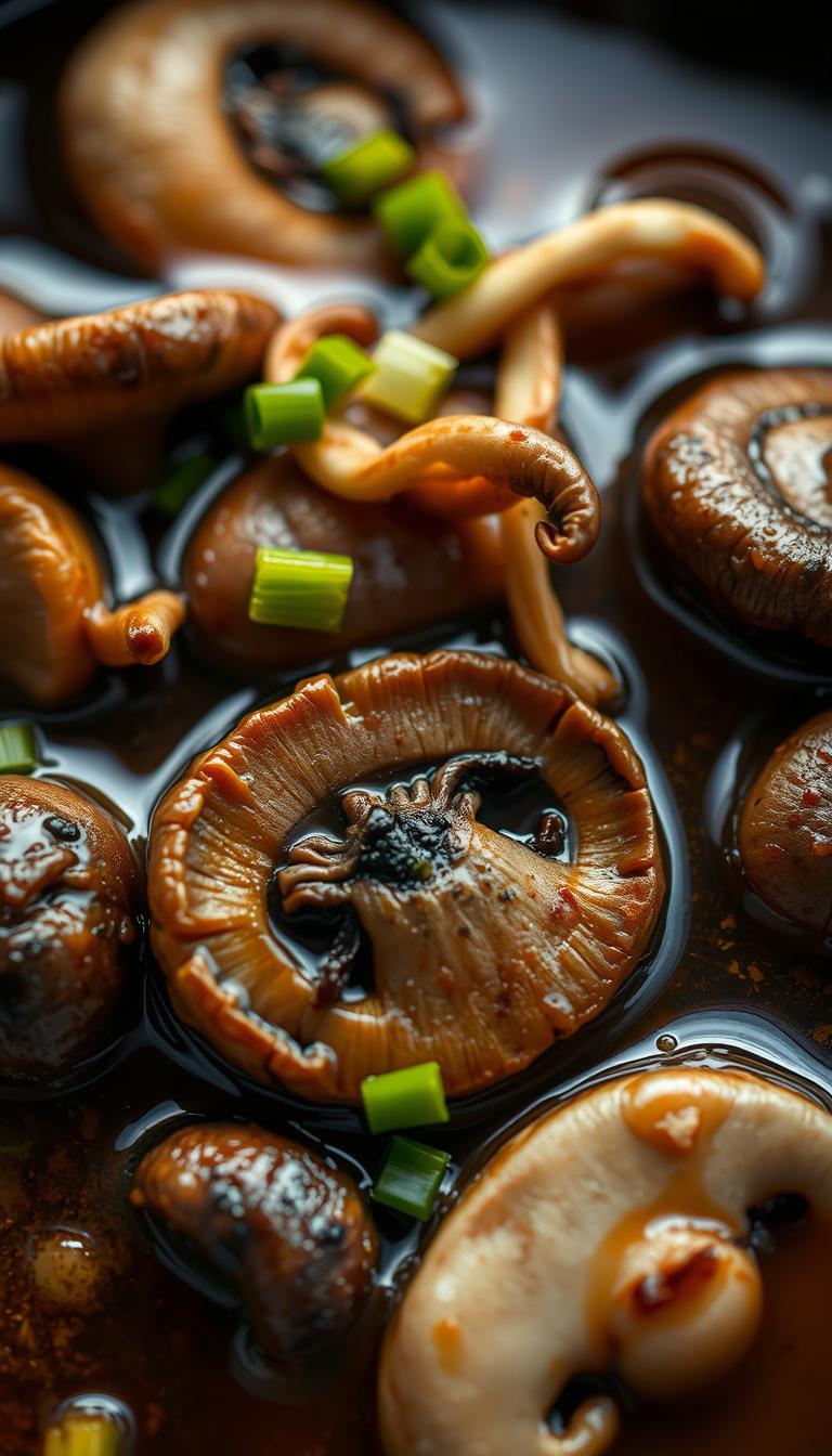 Japanese Miso Mushrooms