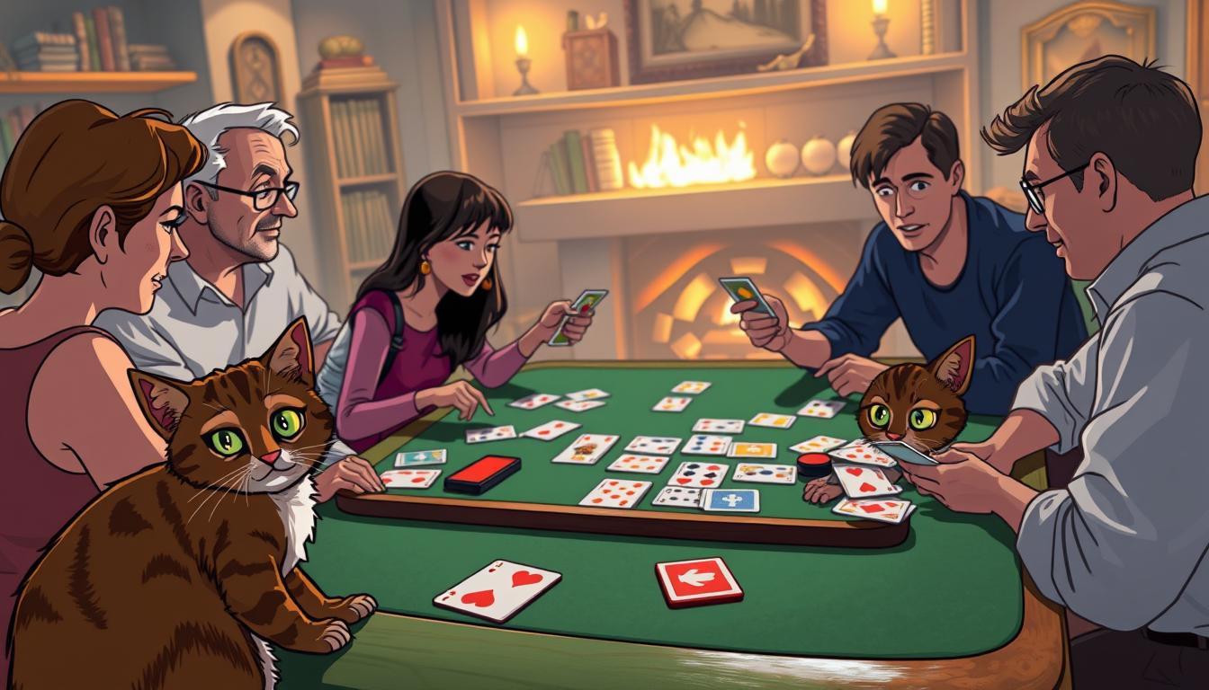 bluffing card game