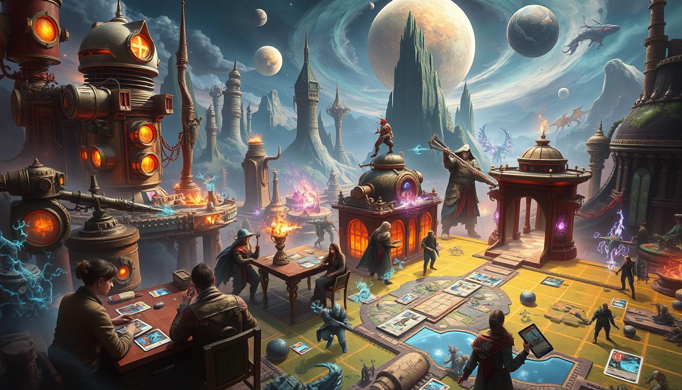 Unique Themes in Deck-Building Games
