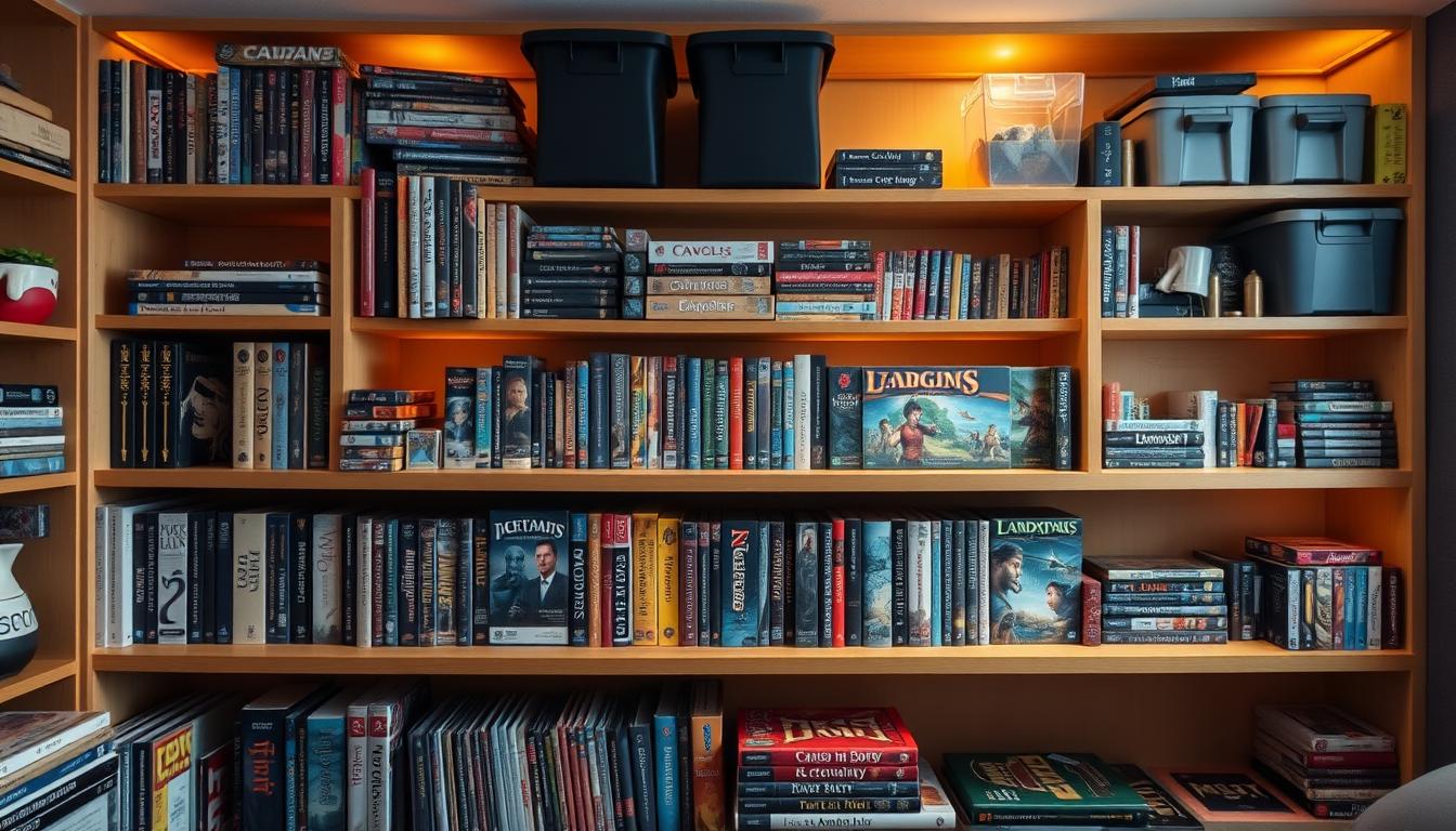 Store and Organize Board Game Collection