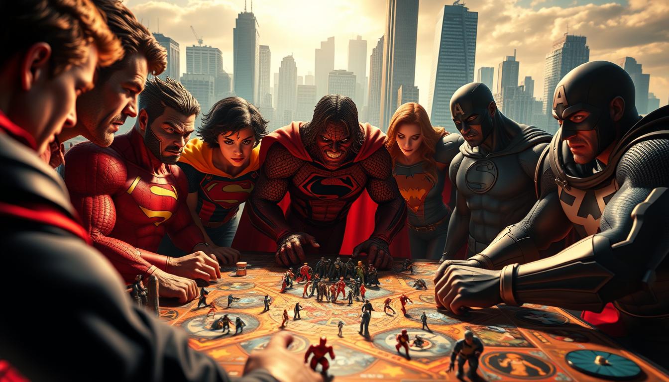 superhero cooperative board games