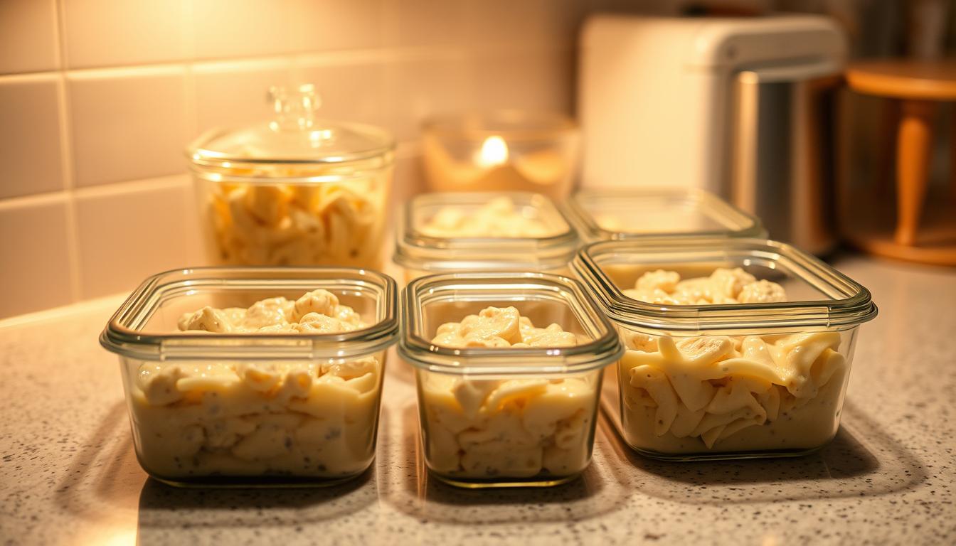 Storing Baked Chicken Alfredo