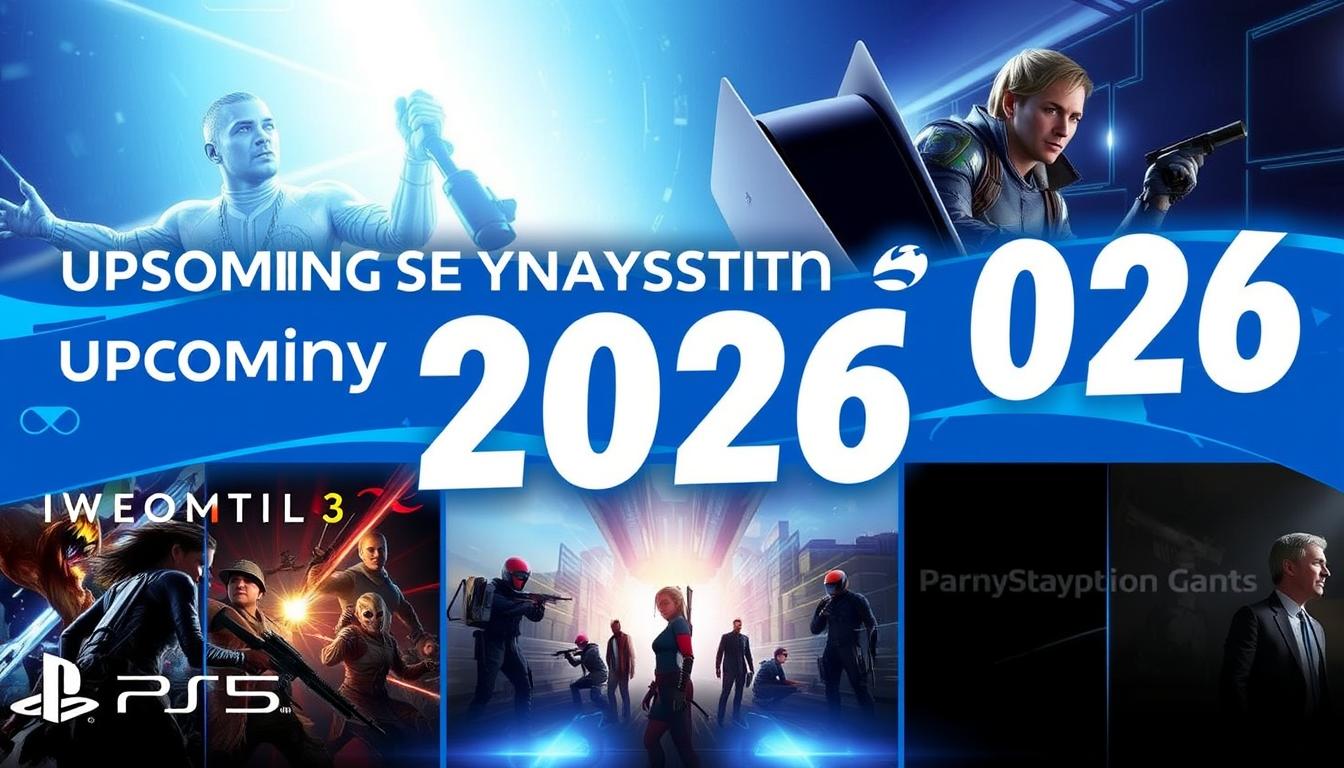 Arte conceitual de futuros jogos de PlayStation 5 esperados para 2026