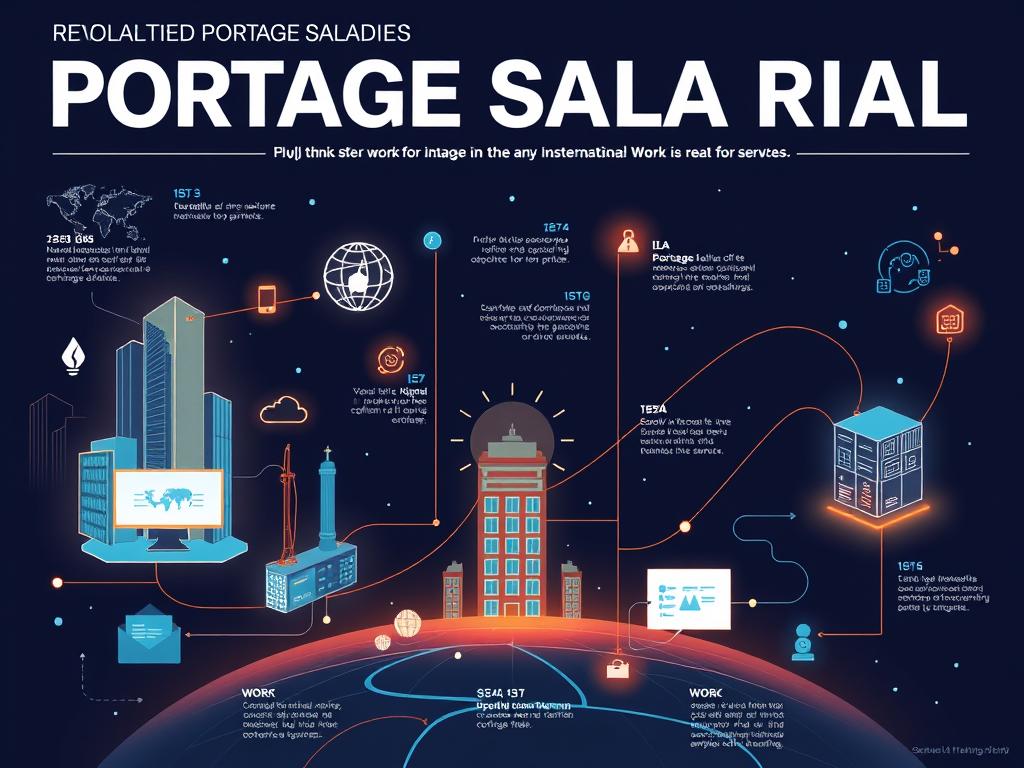 Illustration des tendances futures du portage salarial