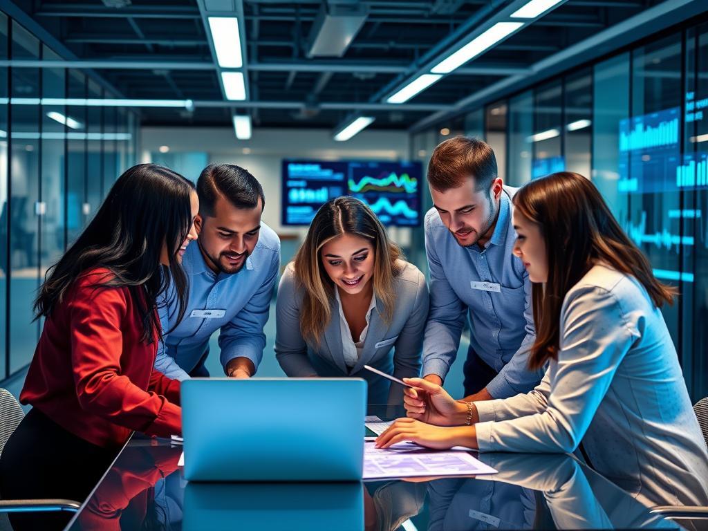 Équipe d'innovation d'Umalis Group travaillant sur de nouvelles solutions