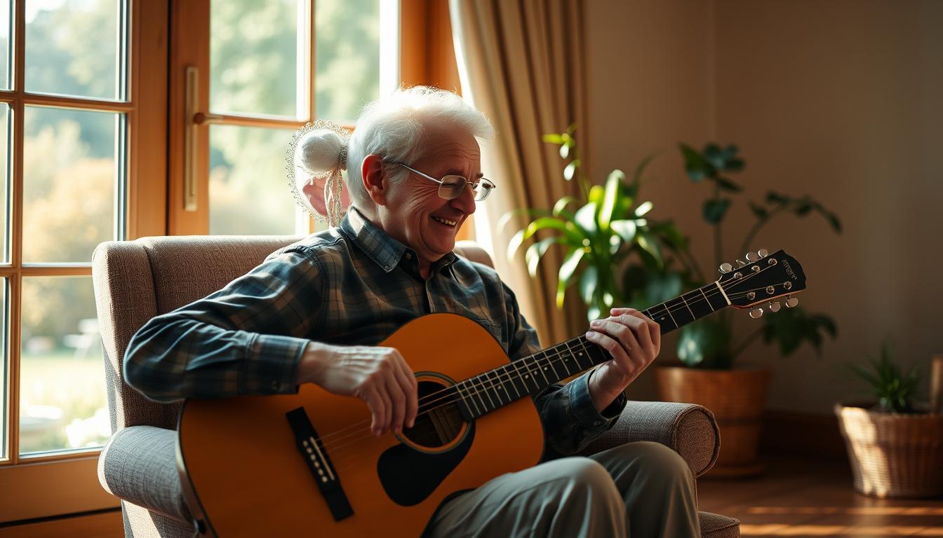 learning to play a musical instrument in retirement
