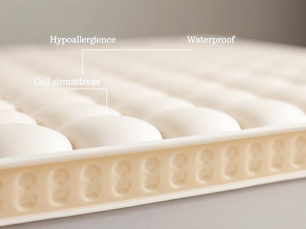 Material hipoalergênico do Colchão Pneumático Hospitalar Anti Escaras Medic Plus