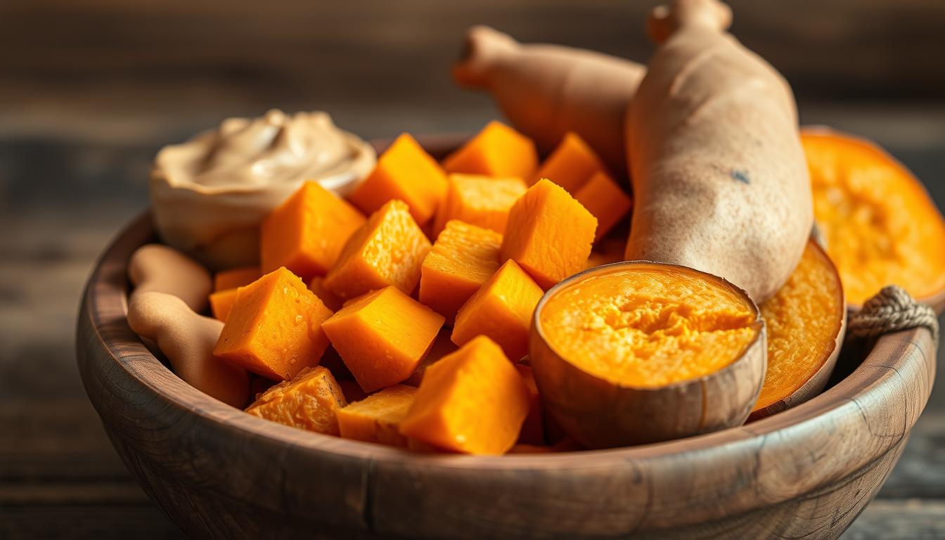 natural peanut butter pumpkin sweet potato